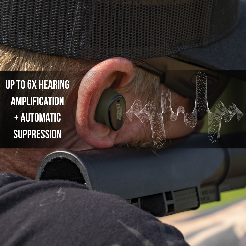 ISOTUNES CALIBER BT tactical sound amplification