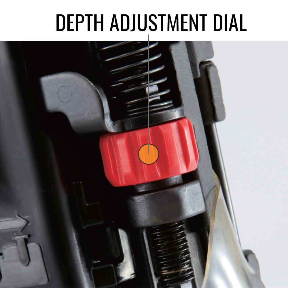 MAX CN890F3 depth adjustment dial feature