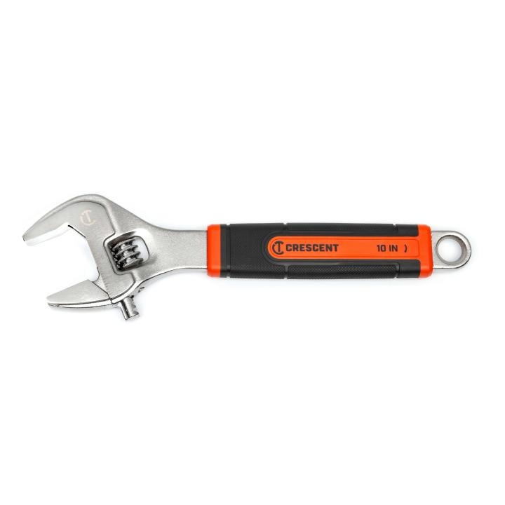 Crescent AC38CVS 8" Adjustable Wrench with Quick-Fit-Jaw