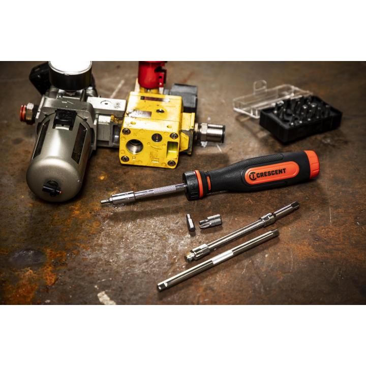Crescent CRBSDS26PC 26 Piece Ratcheting Bit Driver Set