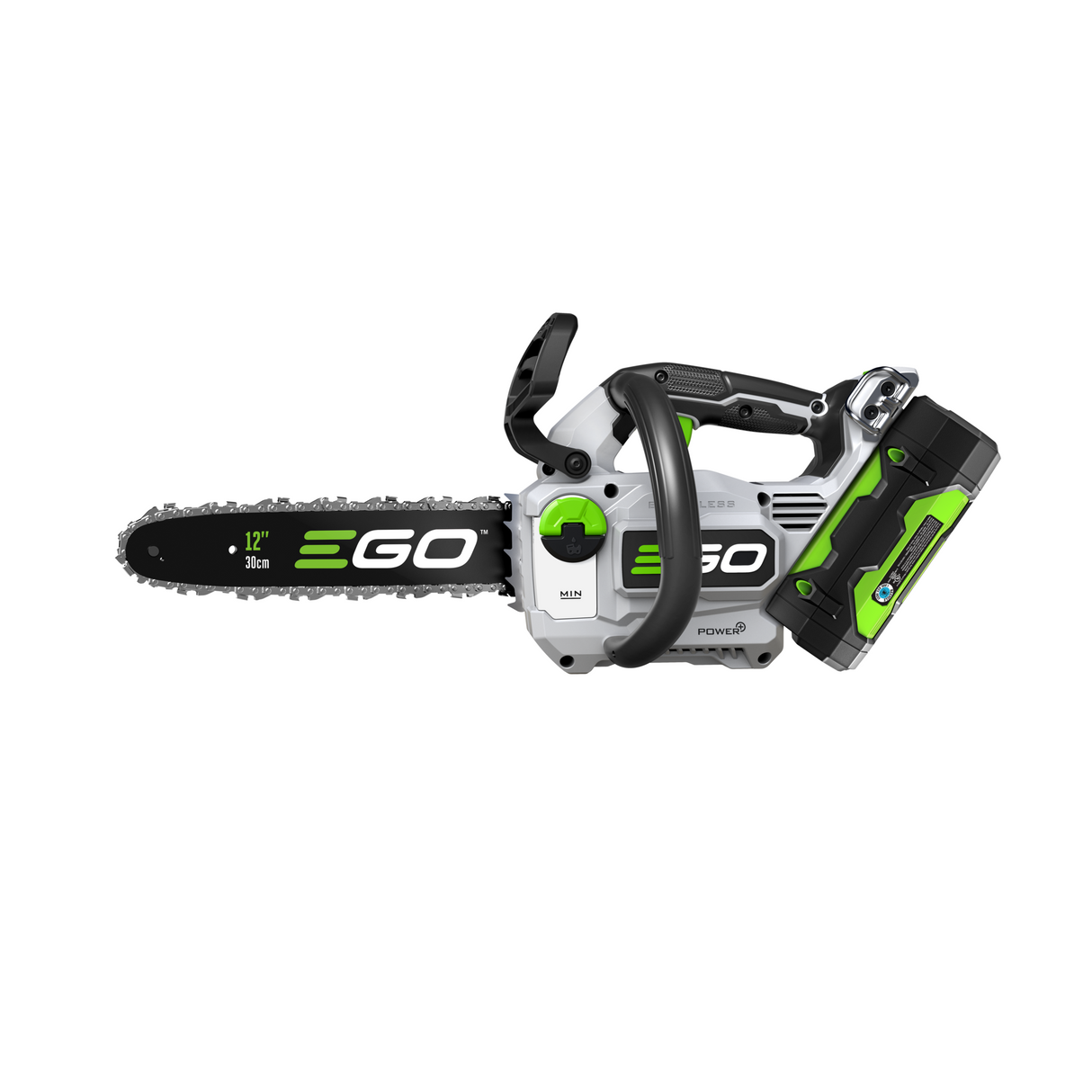 EGO CS1201 POWER+ 12" Compact Chain Saw with 2.5Ah Battery and 210W Charger