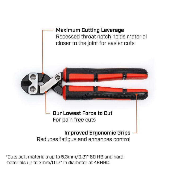 Crescent CT0690BC 6-1/2" Compact Wire and Bolt Cutter