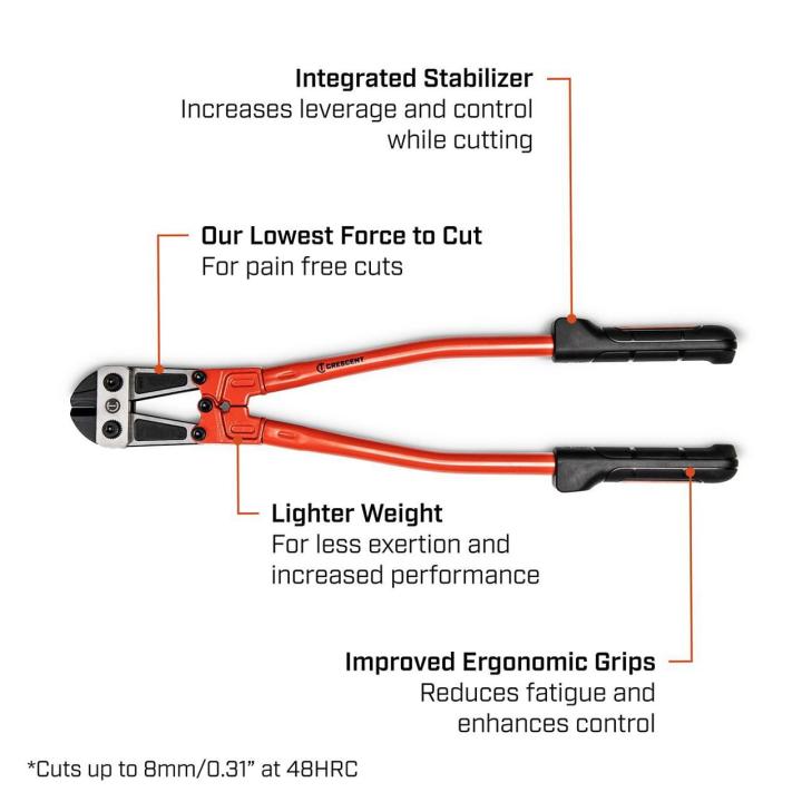 Crescent CT24HLC 24" High Leverage Compound Bolt Cutter