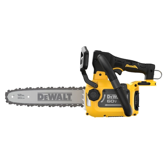 DEWALT 60V MAX* 12 in. Brushless Cordless Compact Top Handle Chainsaw (Tool Only) DCCS673B- CA