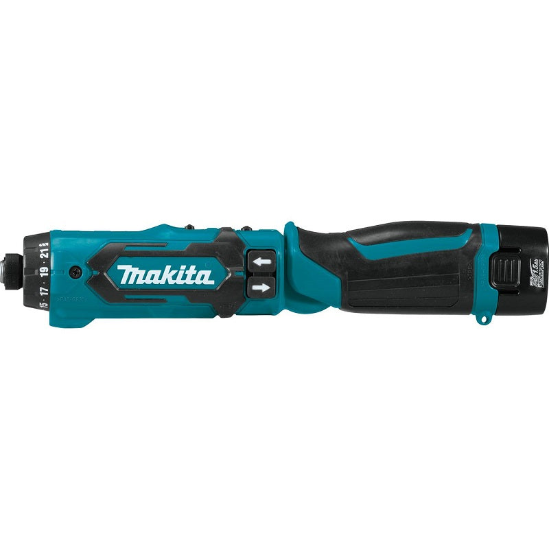 Makita DF012DSE 7.2V Li-Ion 1/4" Hex Drill-Driver
