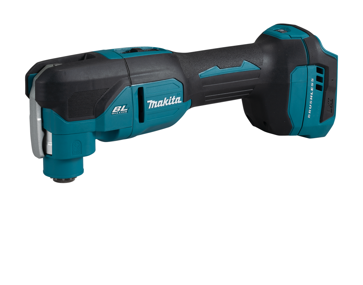 Makita oscillating tool on a white background