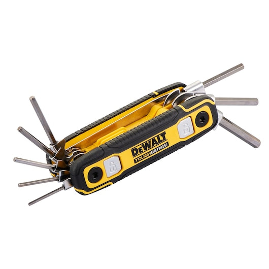 DEWALT DWHT70266 TOUGH SERIES Metric Folding Locking Hex Key