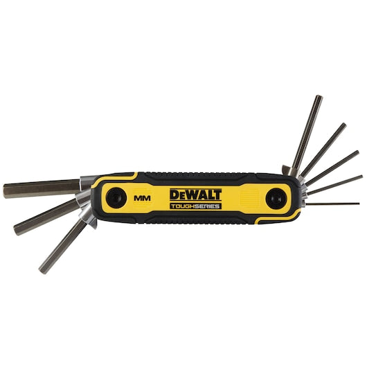 DEWALT DWHT70267 DEWALT TOUGH SERIES Metric Folding Locking Hex Key