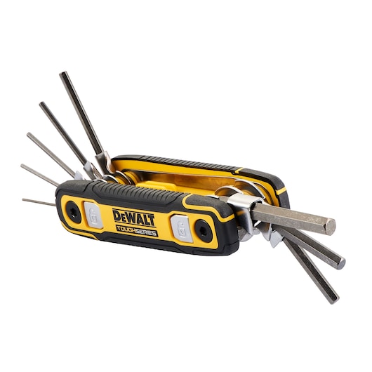 DEWALT DWHT70267 DEWALT TOUGH SERIES Metric Folding Locking Hex Key