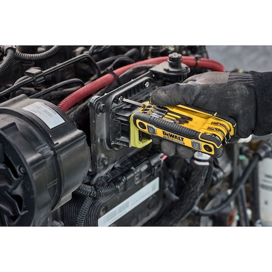 DEWALT DWHT70268 DEWALT TOUGH SERIES Folding Locking Hex Key