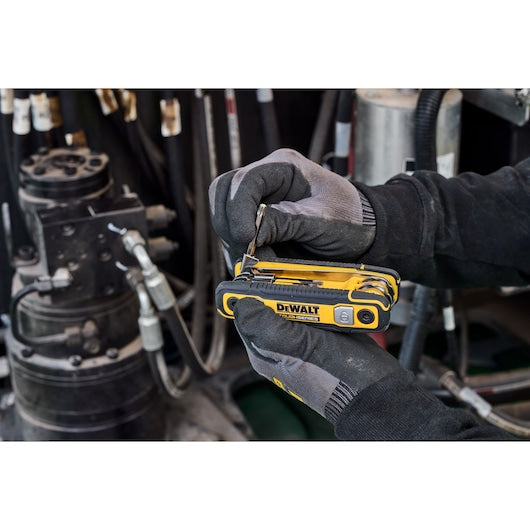 DEWALT DWHT70268 DEWALT TOUGH SERIES Folding Locking Hex Key