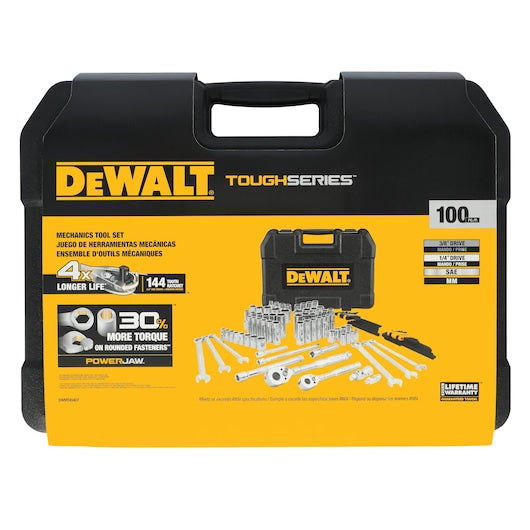 DEWALT DWMT45407 TOUGHSERIES™ 2 Drive Mechanics Tool Set (100 pc.)