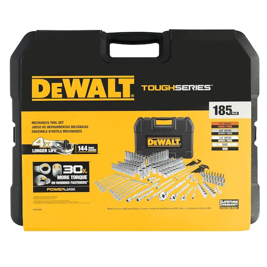 DEWALT DWMT45409 TOUGHSERIES™ 3 Drive Mechanics Tool Set (185 pc.)
