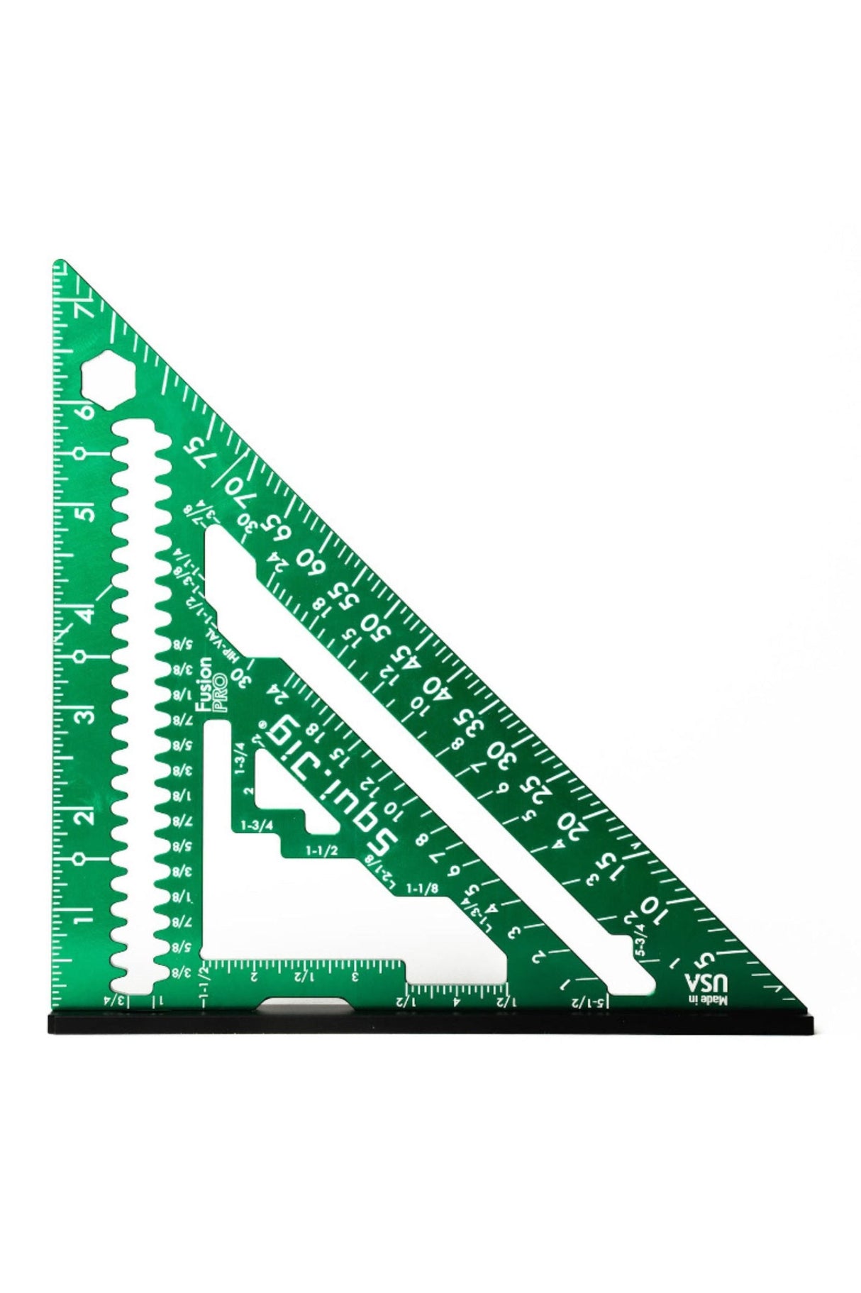 Squi.Jig Green Fusion 7.5 inch Pro Square w/ 3/16" Heel