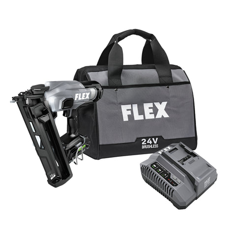 FLEX FX4321A-1A 16Ga Angled Finish Nailer Kit
