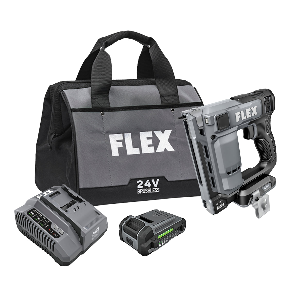 FLEX FX4521-1A 3/8" Stapler Kit