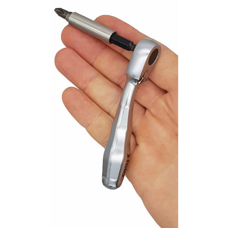 Felo Full metal Mini ratchet 1/4" MS 98 mm