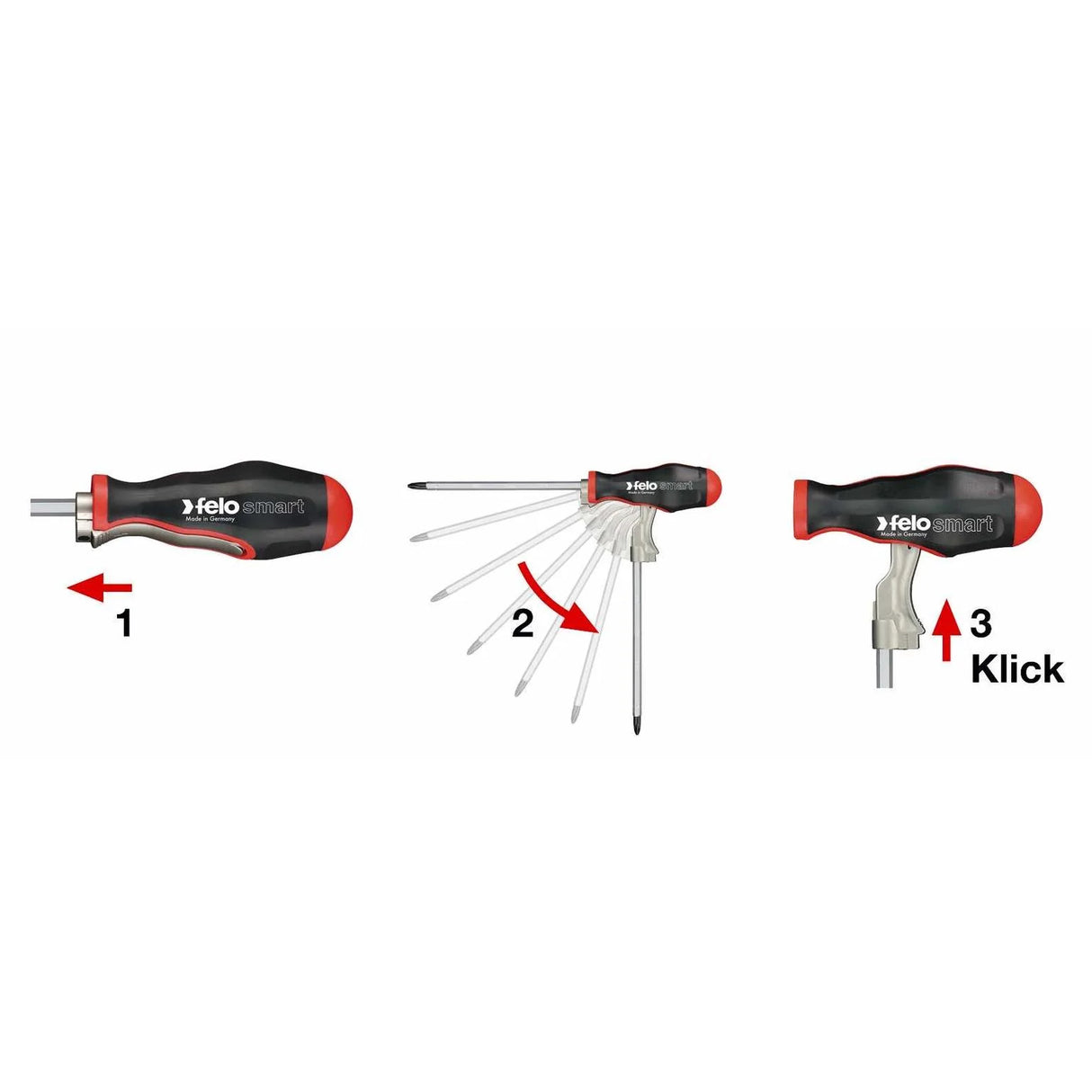 Felo XL-Strongbox smart Evo 13-pcs. SL/PH/PZ/TORX®/HEX