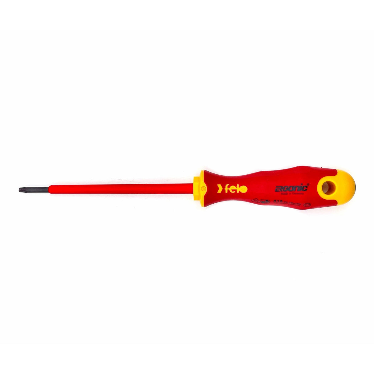 FELO SD ERGONIC VDE TORX® T 10 x 100 Screwdriver with 3C-handle