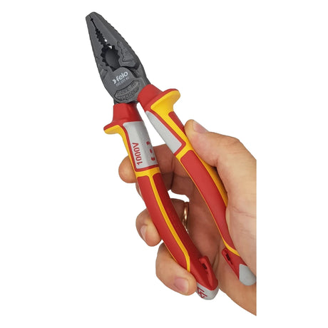 Felo Combination Pliers VDE 3C  8-Inch - 200 mm