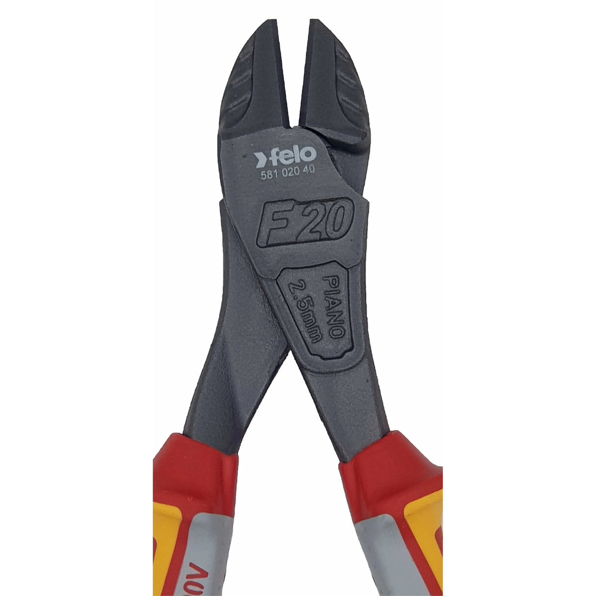 Felo Heavy Duty Side Cutters VDE 3C 8-Inch - 200 mm