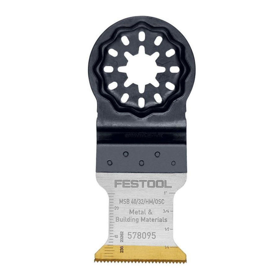 Festool 578095 Carbide Oscillating Blade For Metal & Hard Materials
