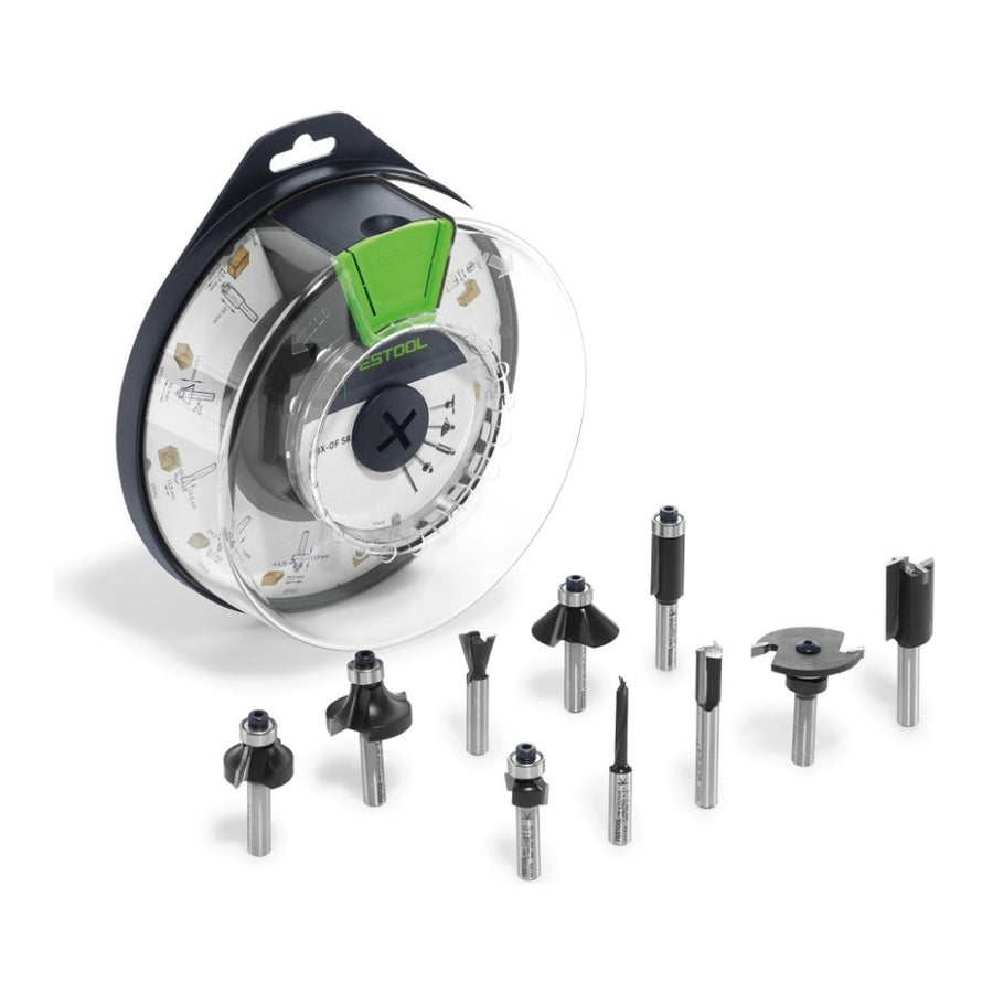 FESTOOL 498979 Router Bit Box Box-OF HW S8 Mix