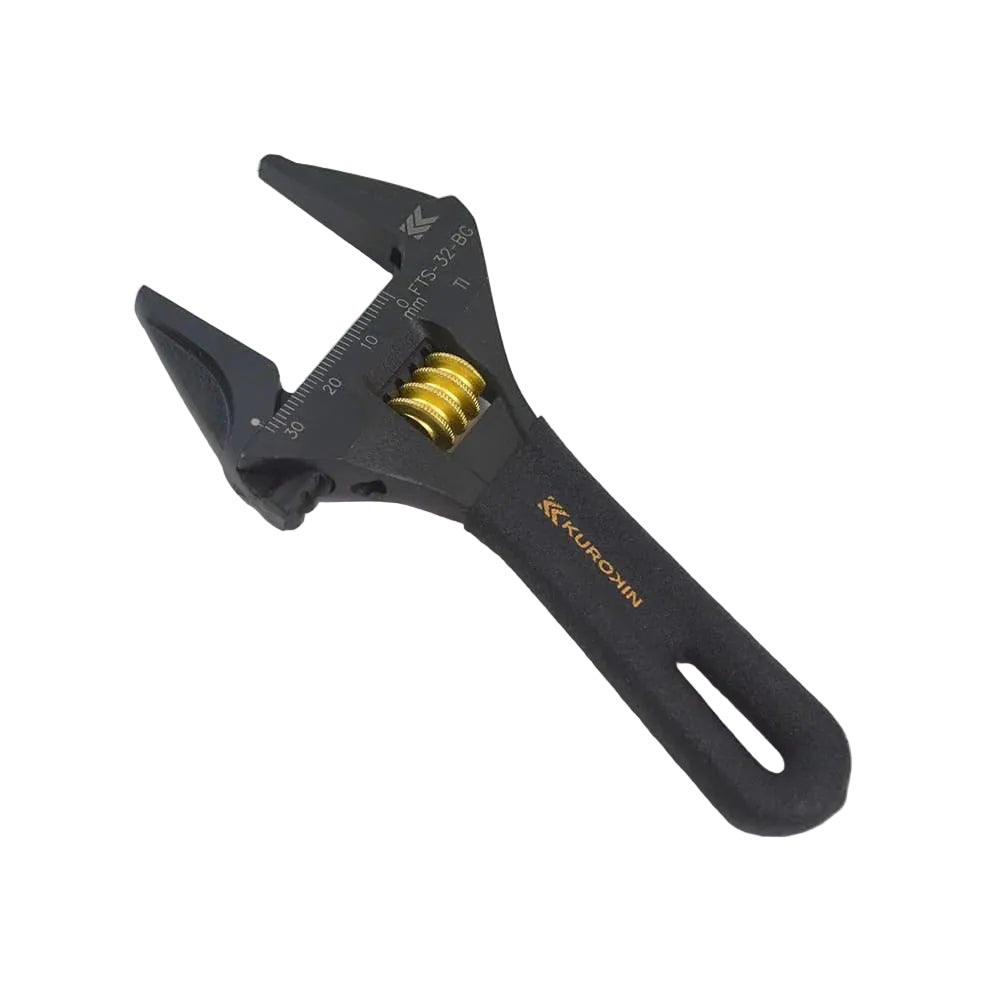 Fujiya Kurokin FTS-32-BG Lightweight Short Adjustable Wrench