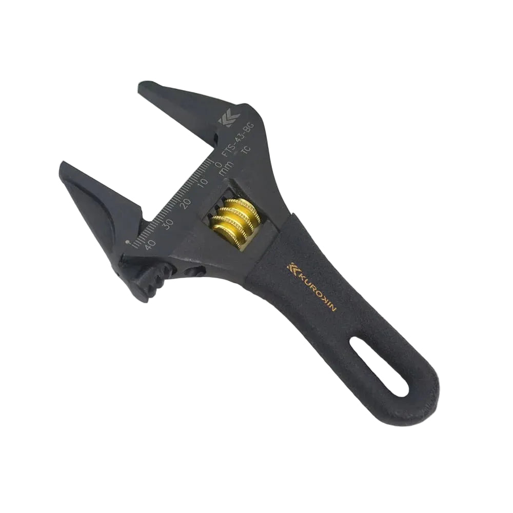 Fujiya Kurokin FTS-43-BG Lightweight Short Adjustable Wrench