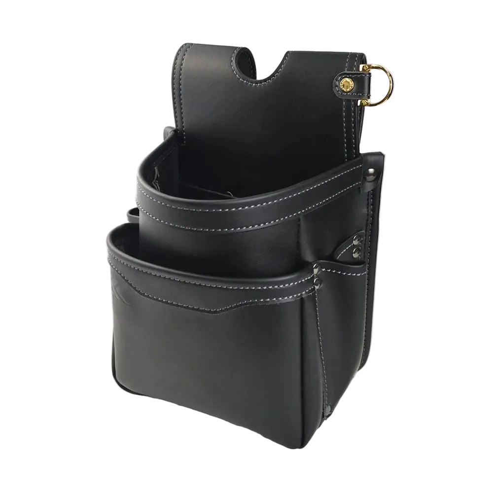 Fujiya Kuroking AB-23BG Light PU Leather Tool Pouch