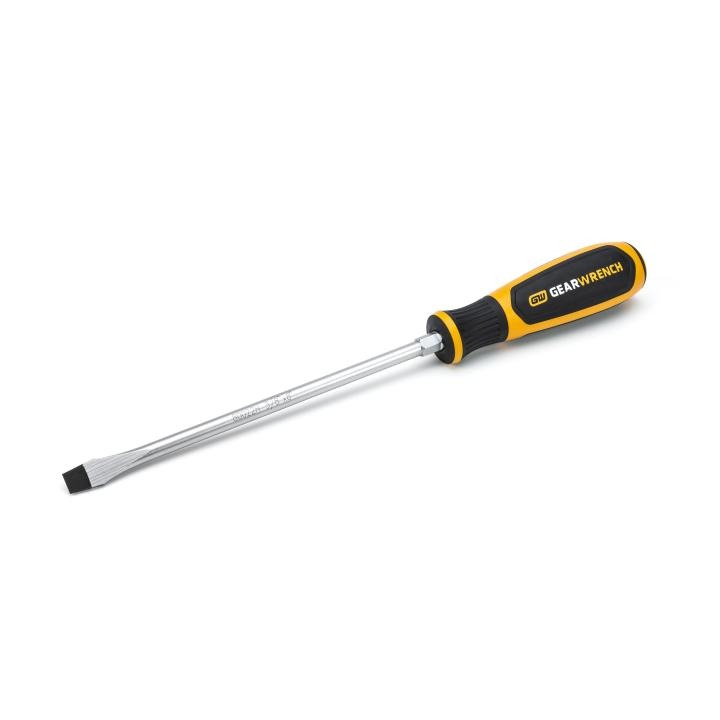 GEARWRENCH 80022H 3/8" x 8" Slotted Dual Material Screwdriver