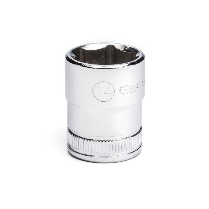 GEARWRENCH 80382 3/8" Drive 6 Point Standard Metric Socket 14mm