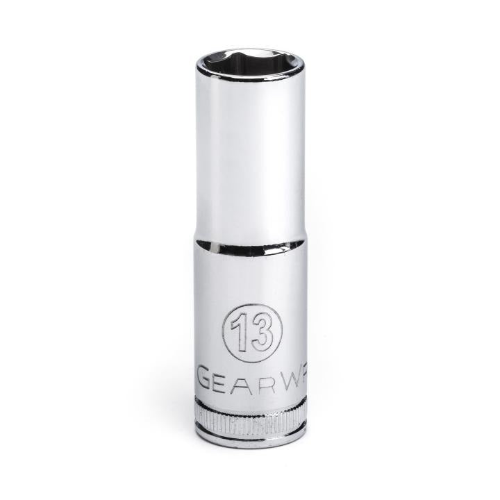GEARWRENCH 80395 3/8" Drive 6 Point Deep Metric Socket 13mm