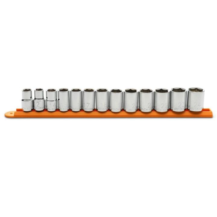 GEARWRENCH 80702 13 Piece 1/2" Drive 6 Point Standard Metric Socket Set