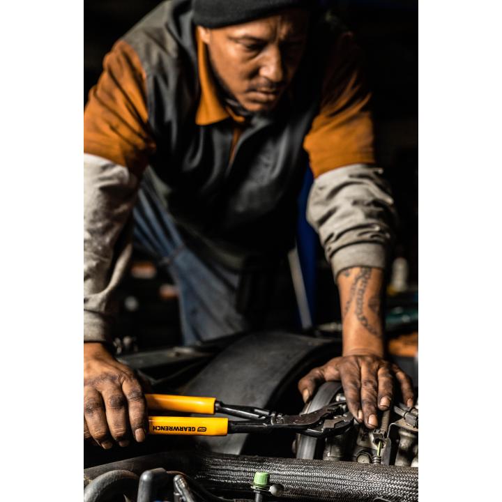 GEARWRENCH 82169 8" PITBULL K9™ Straight Jaw Dipped Handle Tongue and Groove Pliers