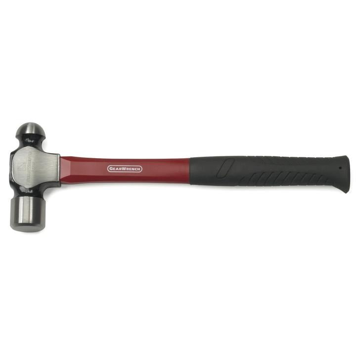 GEARWRENCH 82253 32 oz. Ball Pein Hammer with Fiberglass Handle