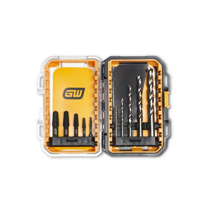 GEARWRENCH 84786 10 Piece Bolt Biter™ Screw Extractor Set