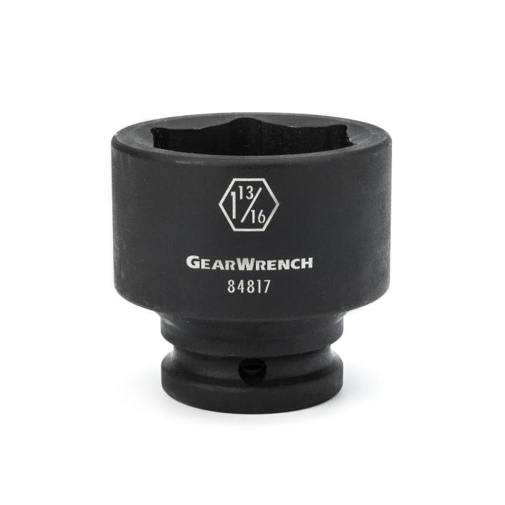 GEARWRENCH 84806 3/4" Drive 6 Point Standard Impact SAE Socket 1-1/8"