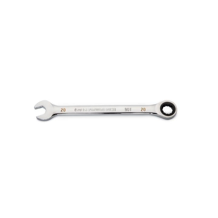 GEARWRENCH 86920 20mm 90-Tooth 12 Point Ratcheting Combination Wrench
