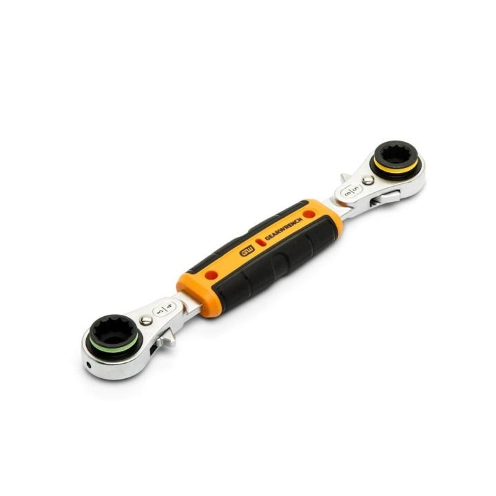 GEARWRENCH GWULRW41 Lineman 4-in-1 Isolated Ratcheting Box Wrench