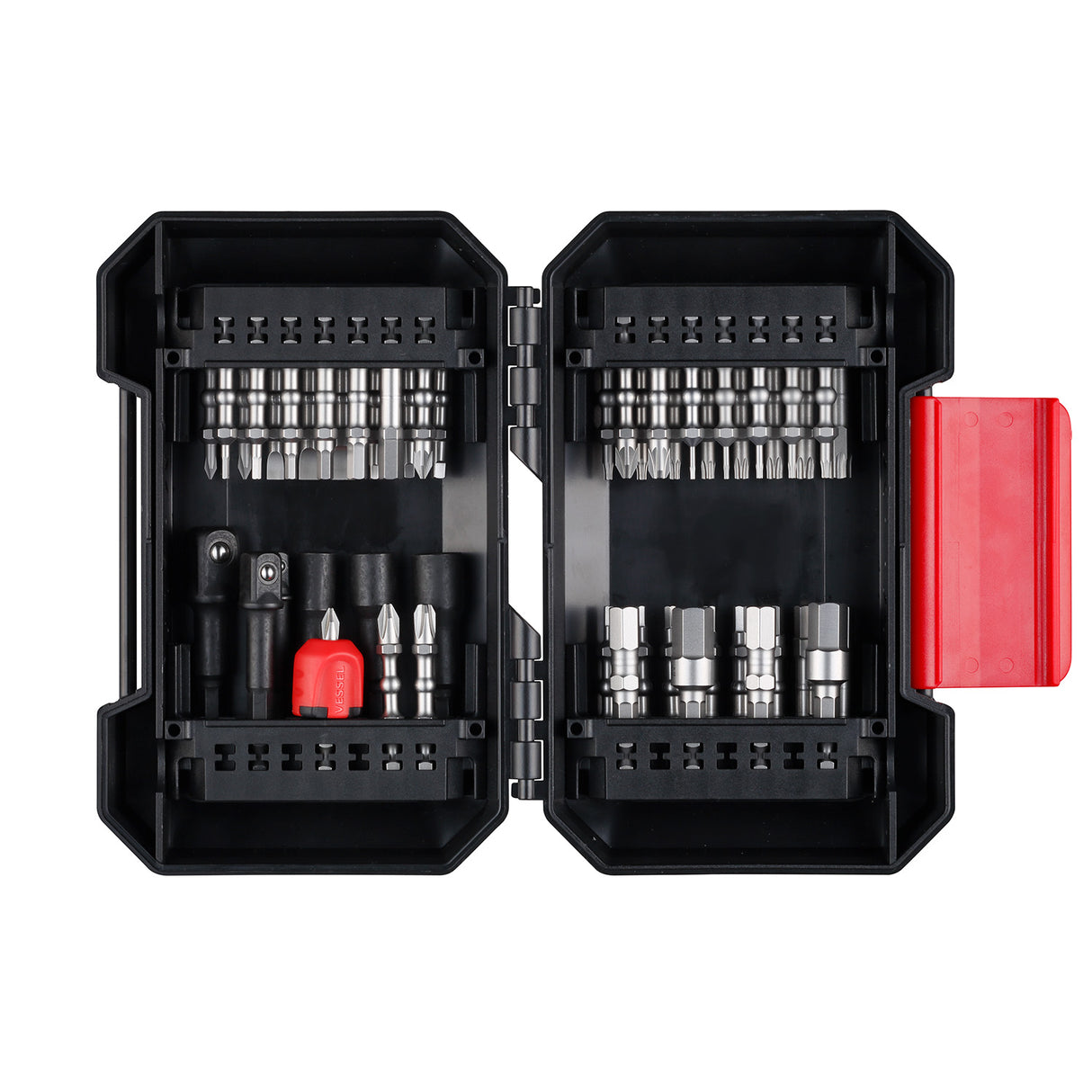 VESSEL IB52P01U Impact Ball Driver Bit Set - 52pc