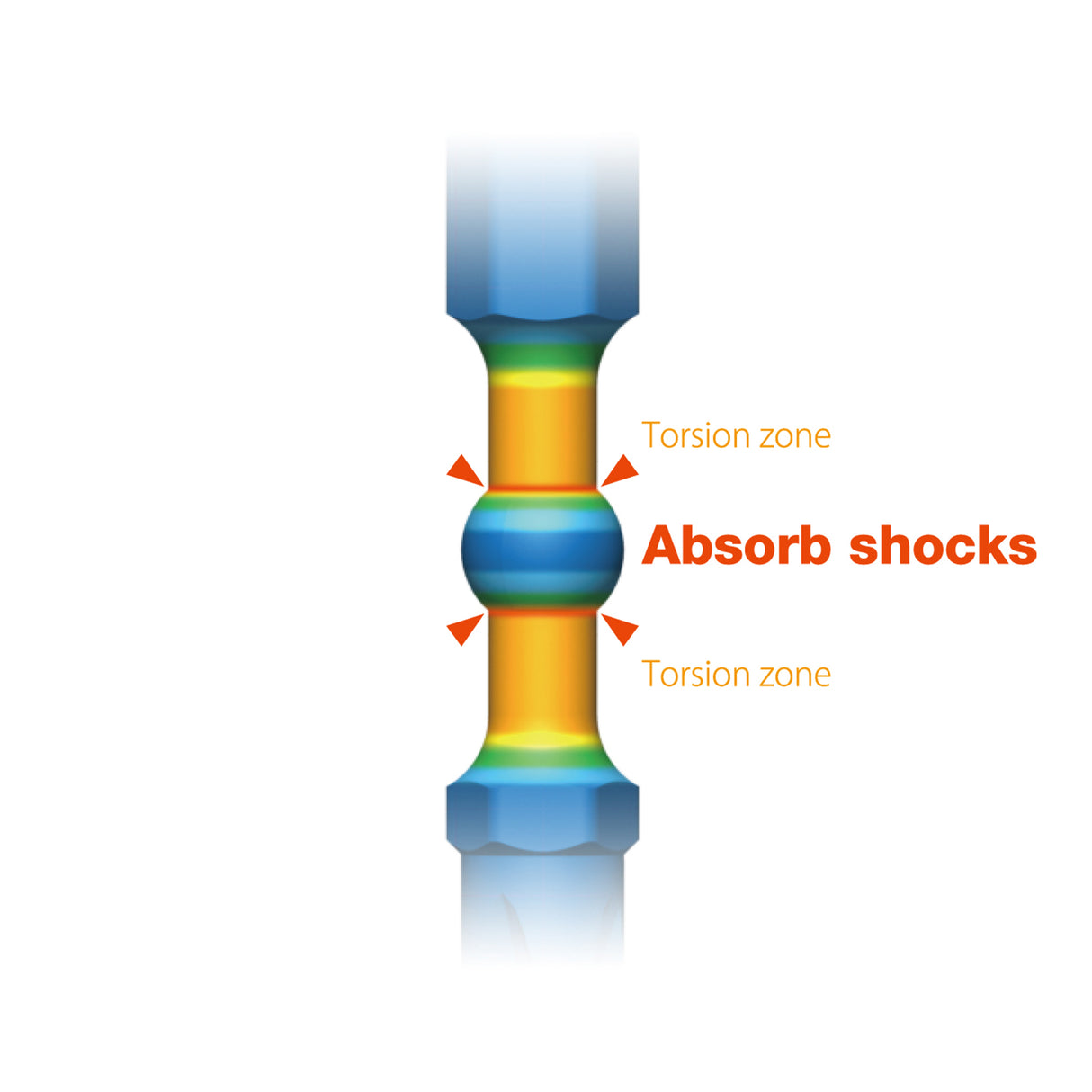 VESSEL IB52P01U Impact Ball Driver Bit Set - 52pc