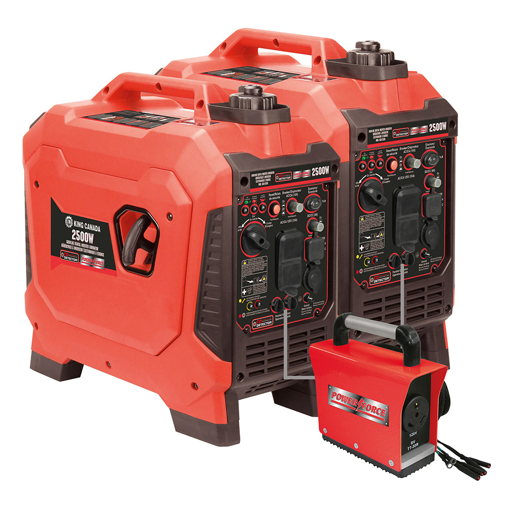 KING KCG-2500I 2500W GASOLINE DIGITAL INVERTER GENERATOR