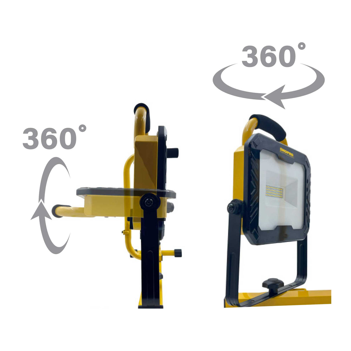 SHOPRO L002686 Twin Head 20,000LM LED Work Light With Tripod