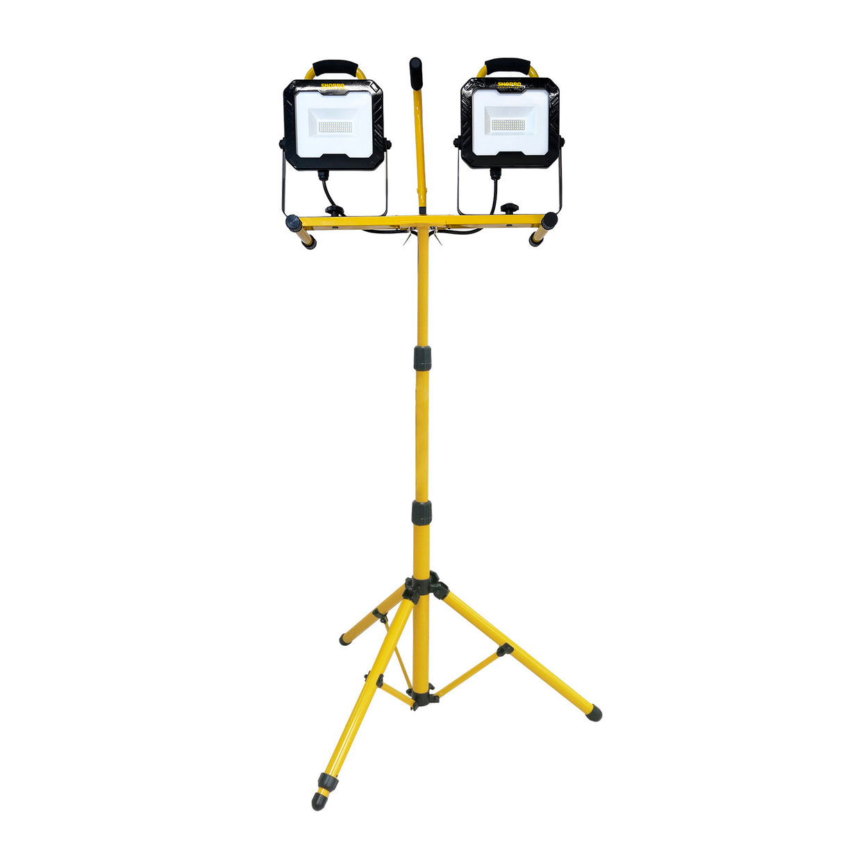 SHOPRO L002686 Twin Head 20,000LM LED Work Light With Tripod