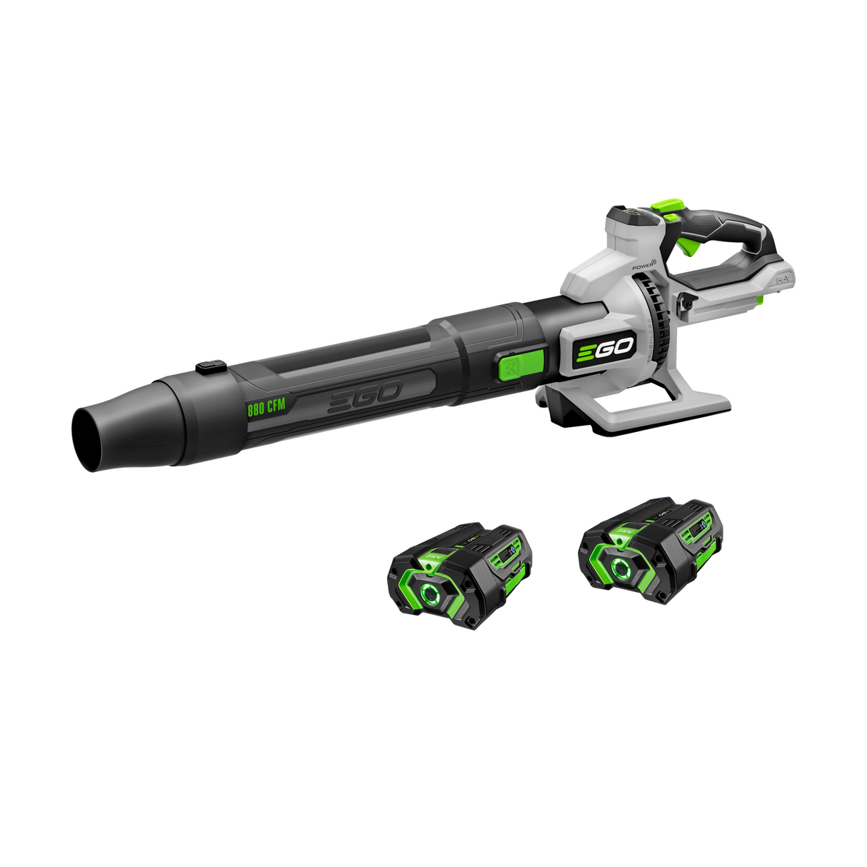 EGO LB8803-2 POWER+ 880CFM Blower with 2 x 4.0Ah Batteries and 320W Charger