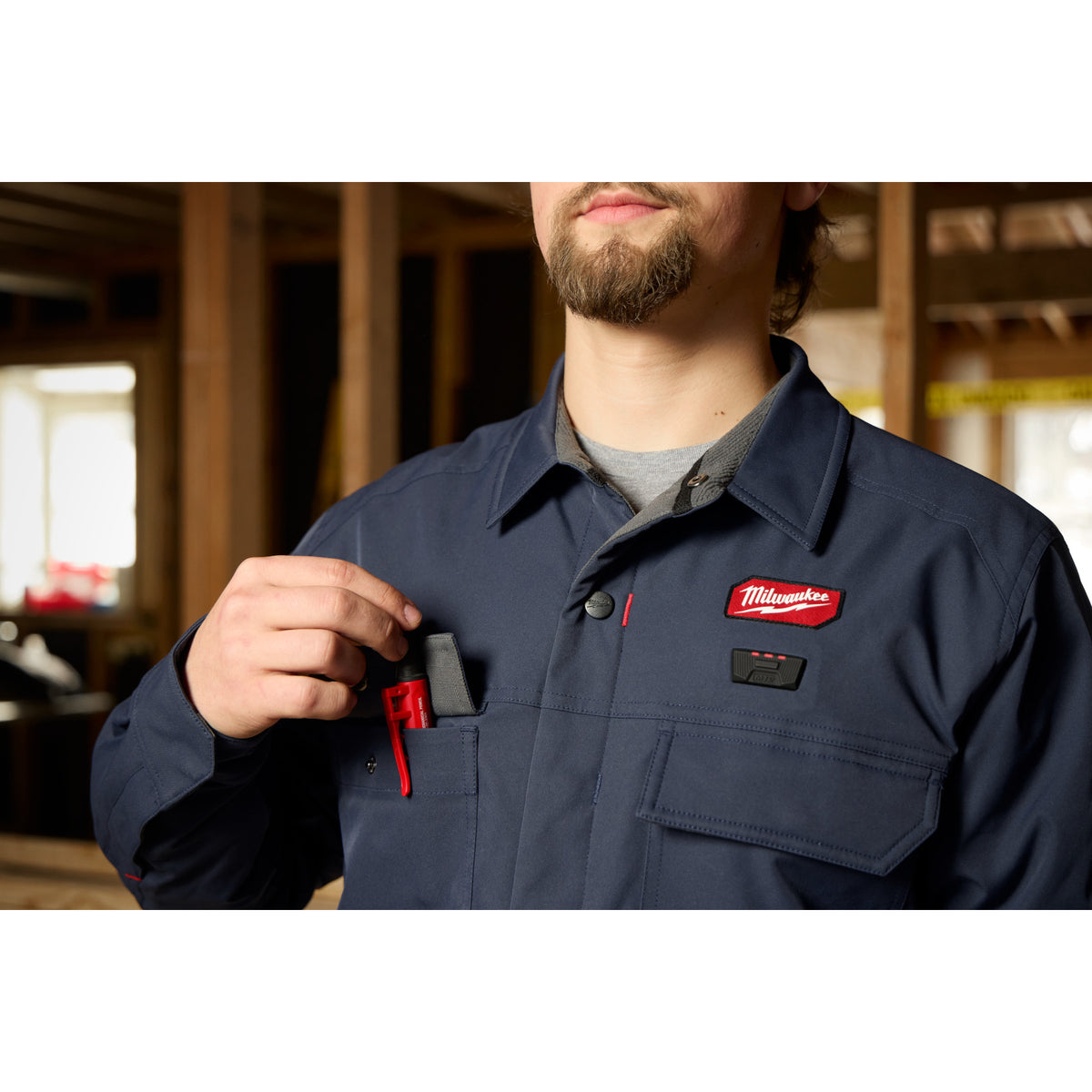 Milwaukee M103U-21 M12™ Shirt Jacket - Navy
