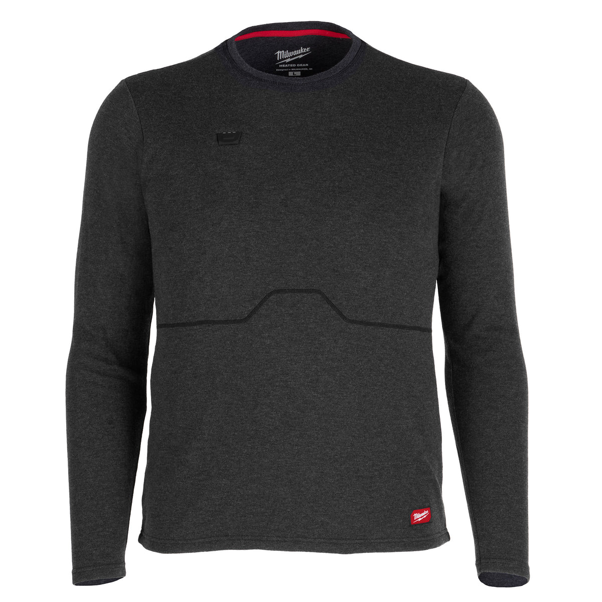 Milwaukee M500B-21 Heated Merino Wool Crew Neck Baselayer