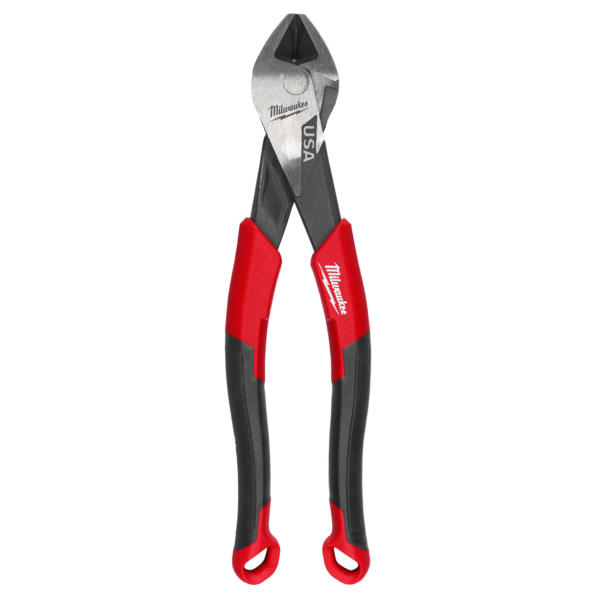 Milwaukee MT558A 8" Angled Head Diagonal Comfort Grip Cutting Pliers (USA)