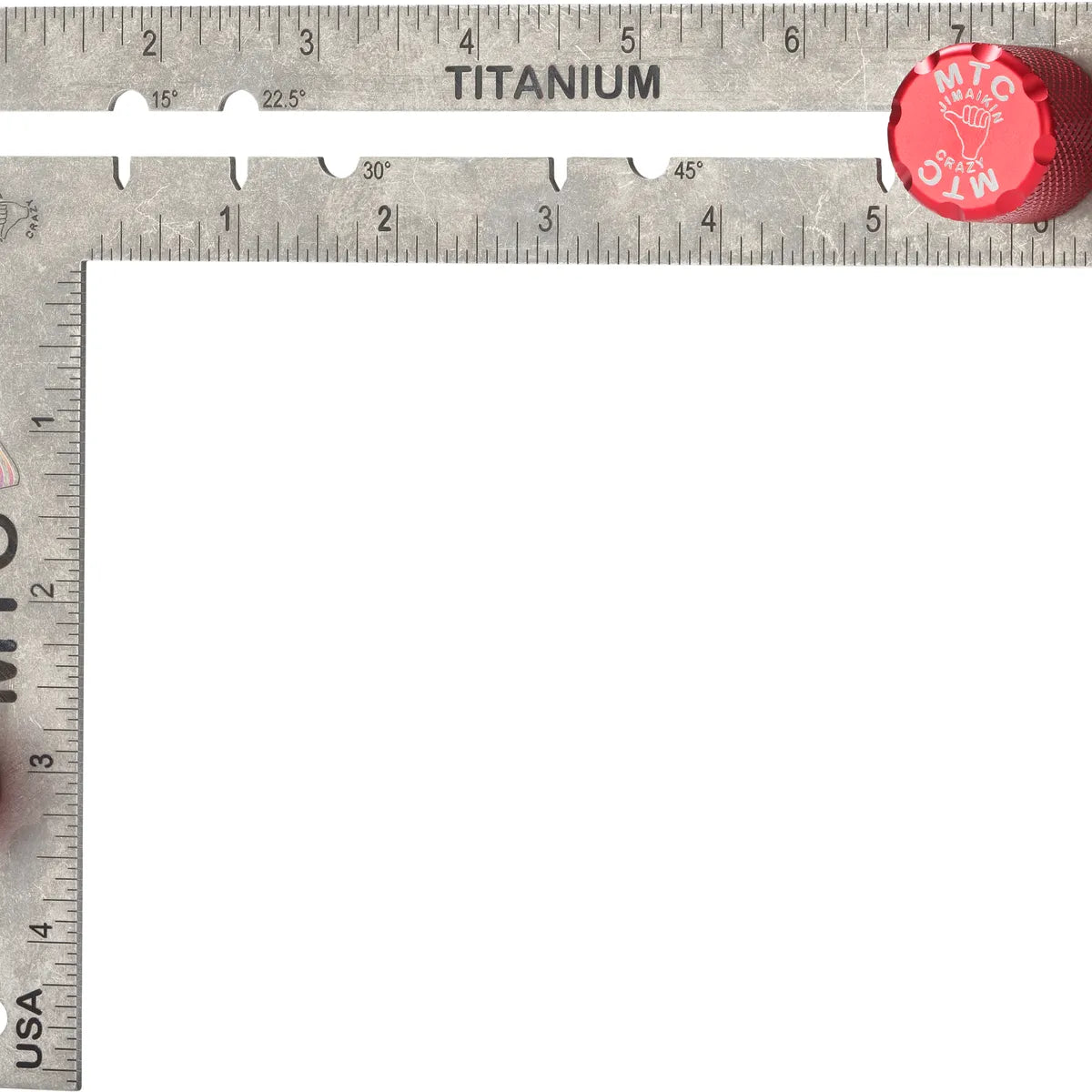 MTC Martinez Titanium Jamiken 6" x 9" Framing Square - Imperial